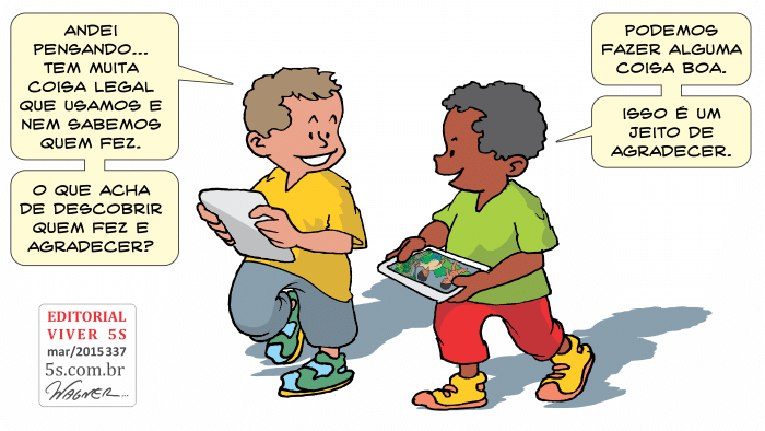 Agradecendo e retribuindo